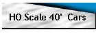 HO Scale 40'  Cars