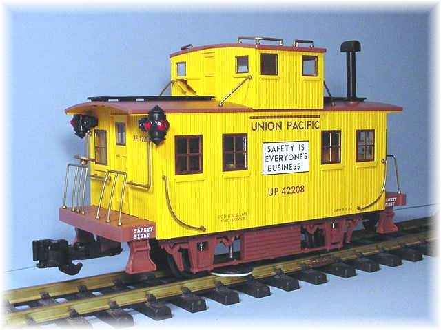 BRITE-BLOK G-SCALE TRACK CLEANER ATTACHMENT FITS ANY BACHMANN BOBBER CABOOSE